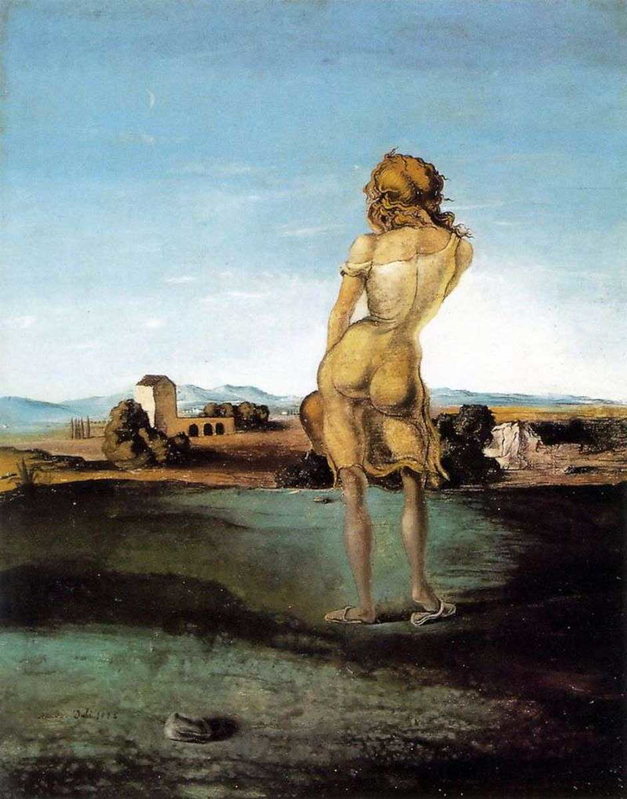 salvador dali girl from ampurdan
