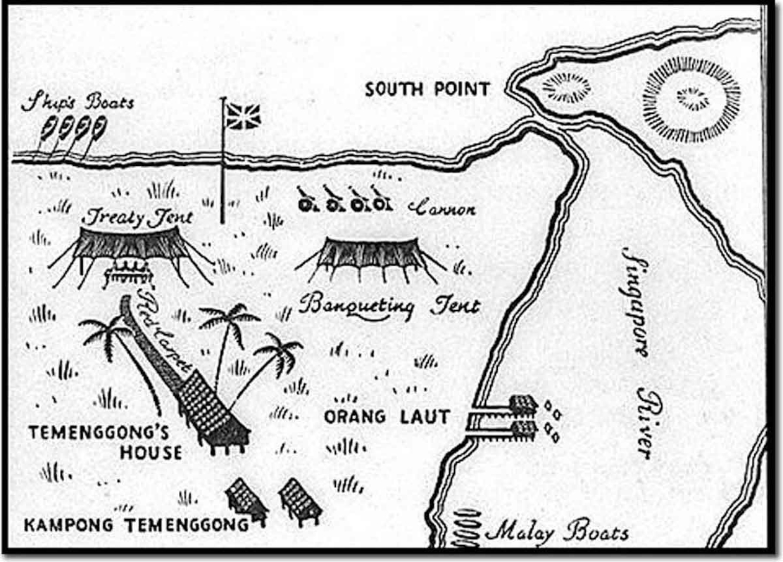 singapore colony map