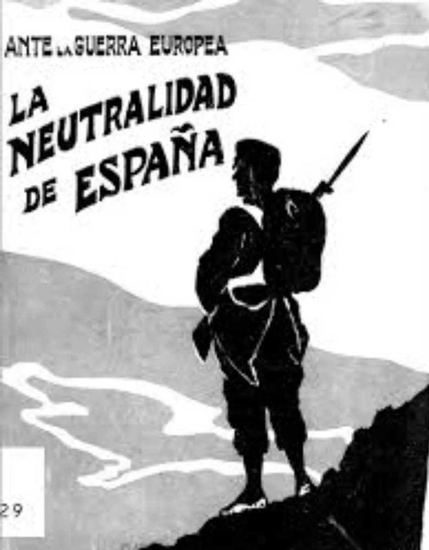 spanish neutrality first world war