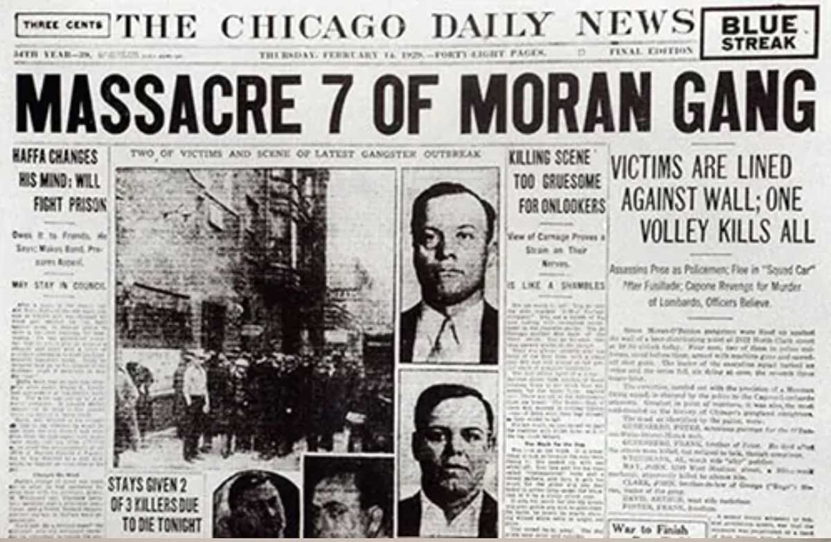 st valentines day massacre 1929