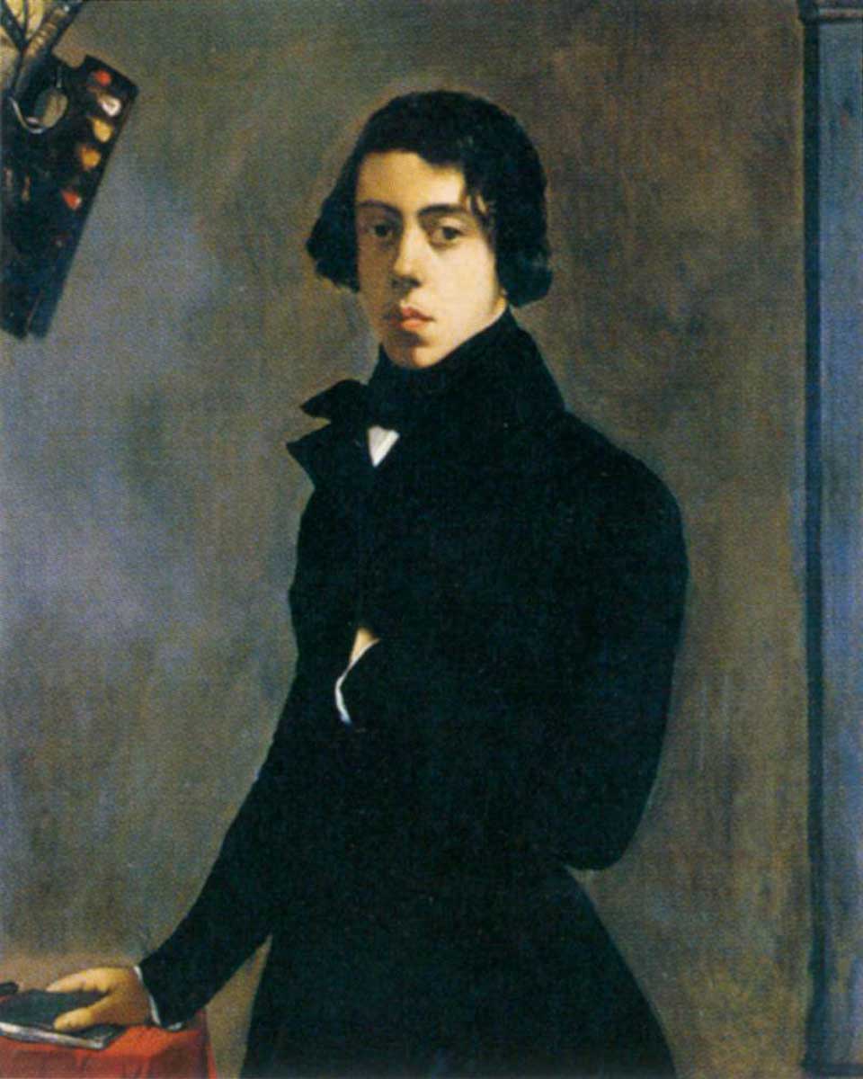 theodore chasseriau self portrait 1835