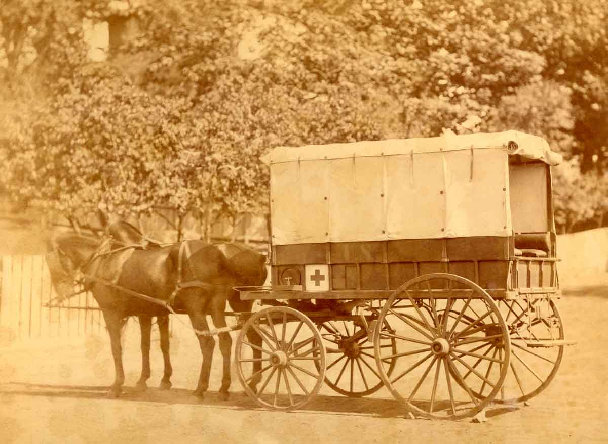 us civil war gangrene rucker ambulance