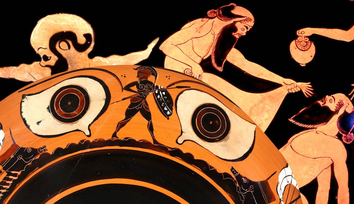 Throw Wine In 3-D Re-Creation Of Ancient Greek Drinking Game