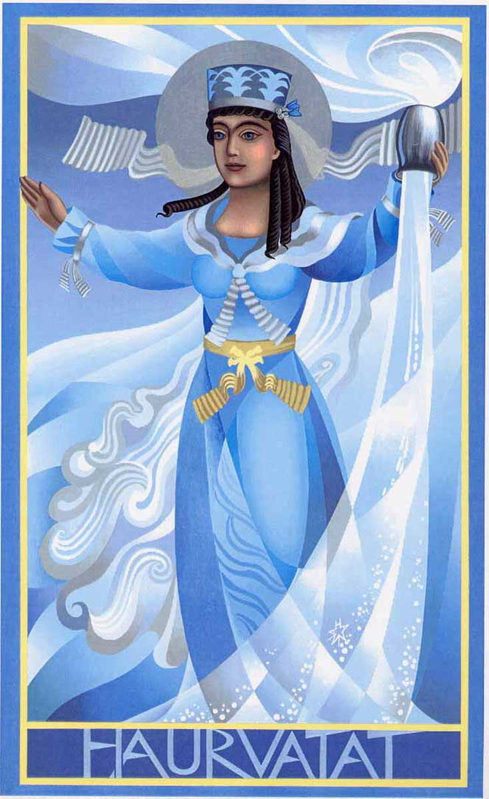 zoroastrian immortal haurvatat
