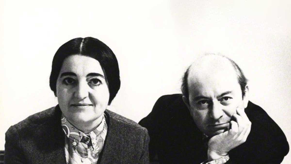 British architectural duo Alison and Peter Smithson, who were among the first to name Pop Art