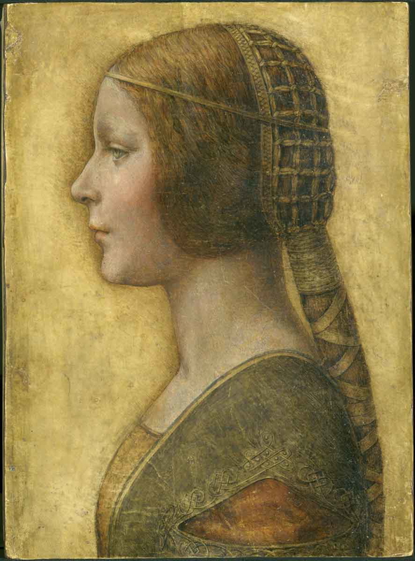 art forgery da vinci principessa drawing