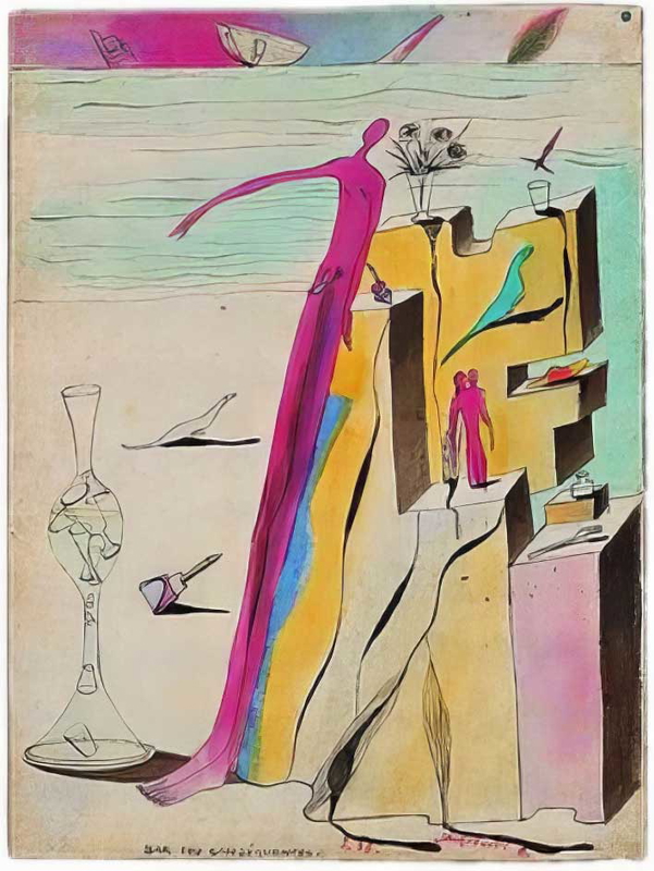 Bar of Consequences Jacqueline Lamba 1935 