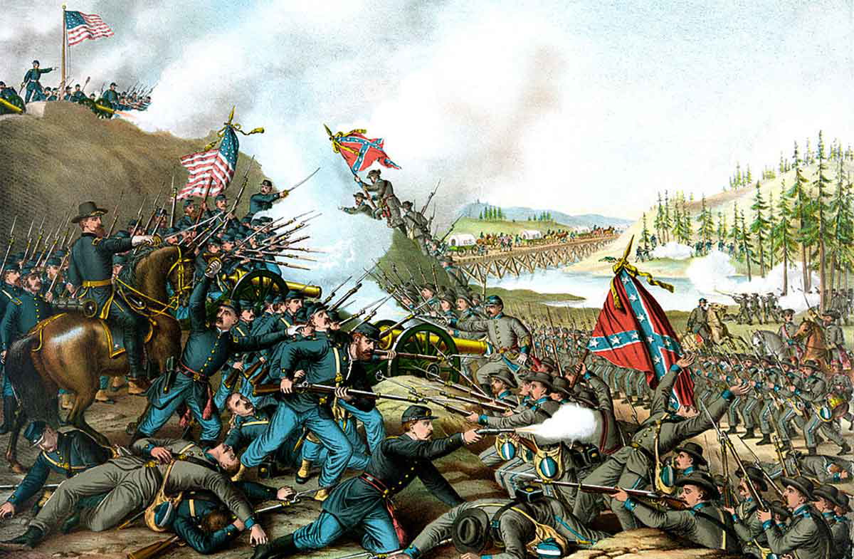 Battle of Franklin Kurz and Allison 1891
