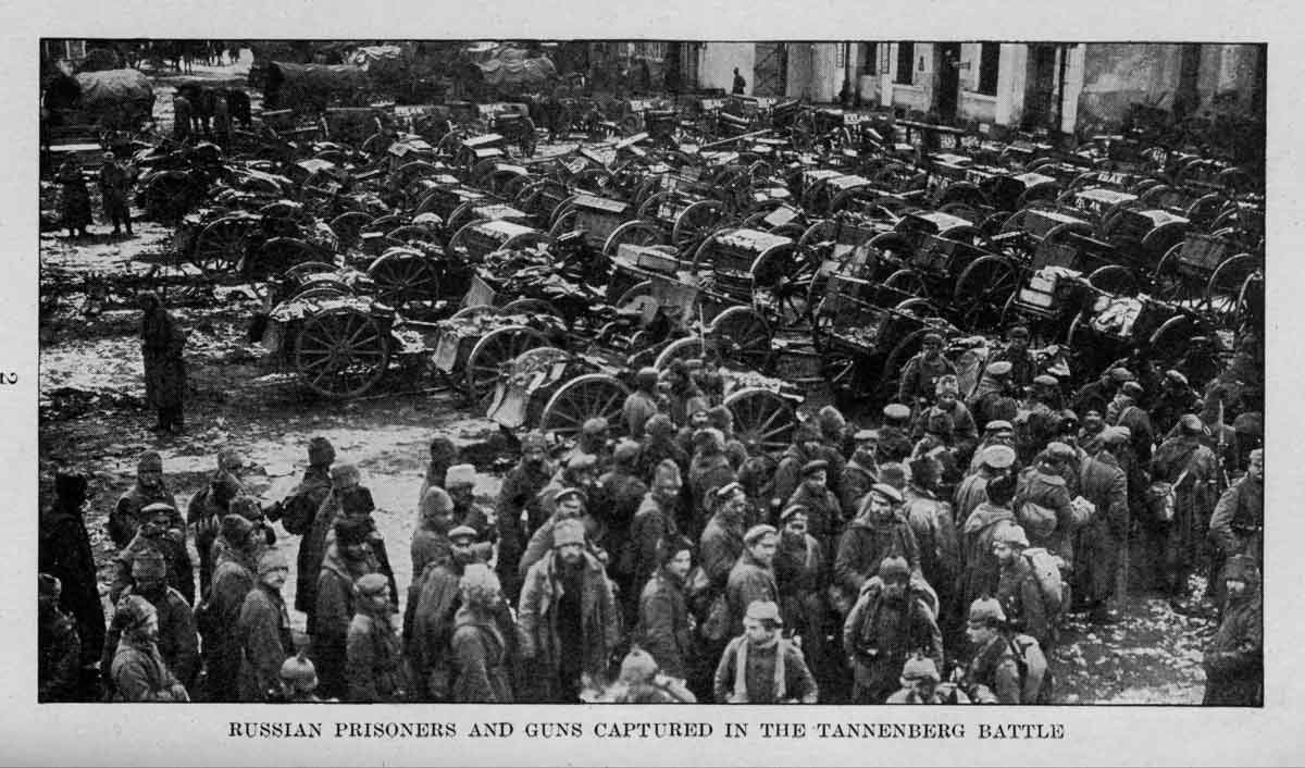 battle tannenberg prisoners