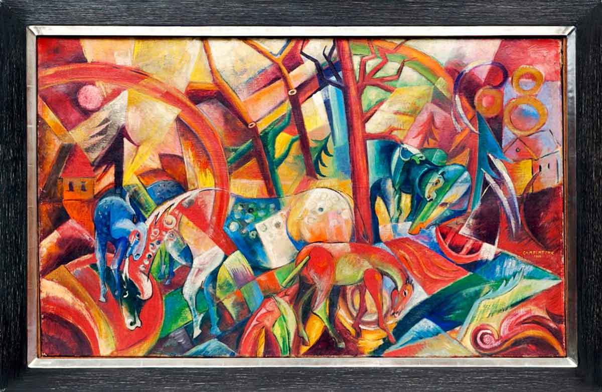 beltracchi horses painting