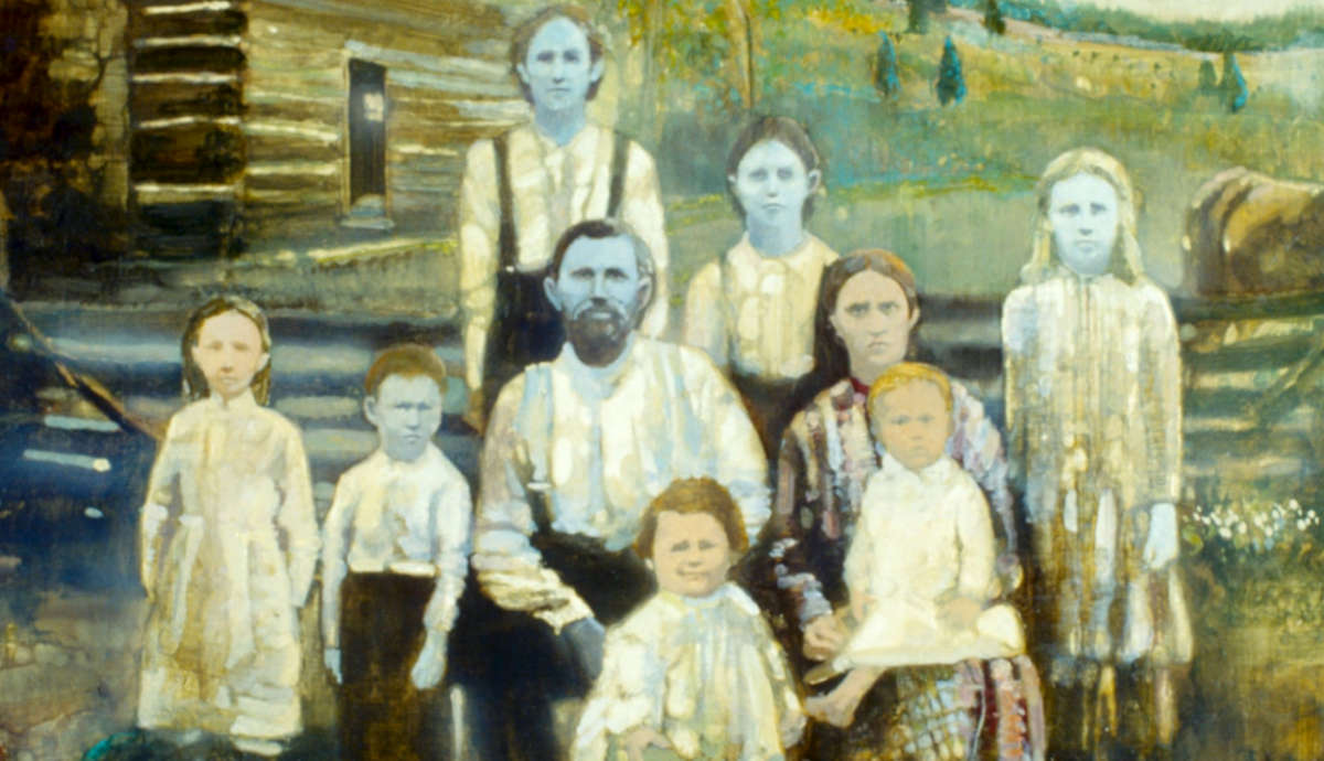 blue people of kentucky portrait