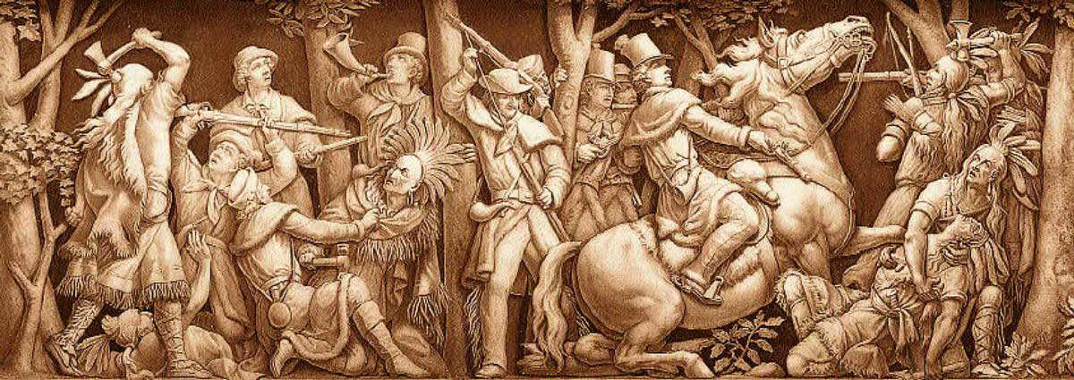 confederacy tecumseh frieze