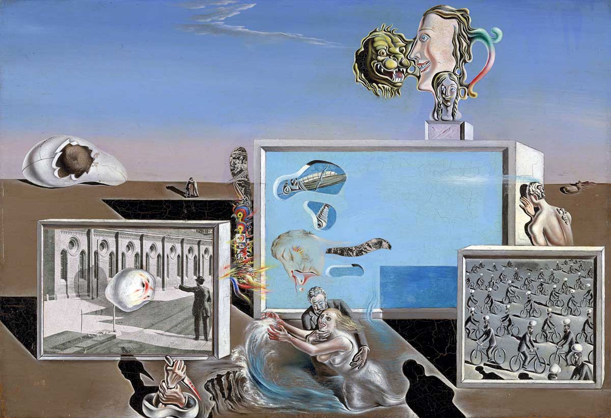 dali pleasures painting