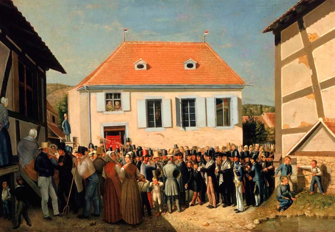 dedication of synangogue alsace