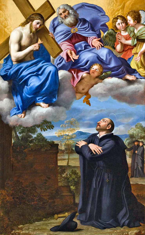 domenichino ignatius of loyola