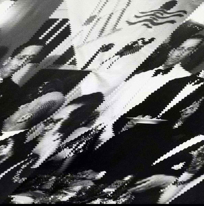 futurist dinner photo 1930