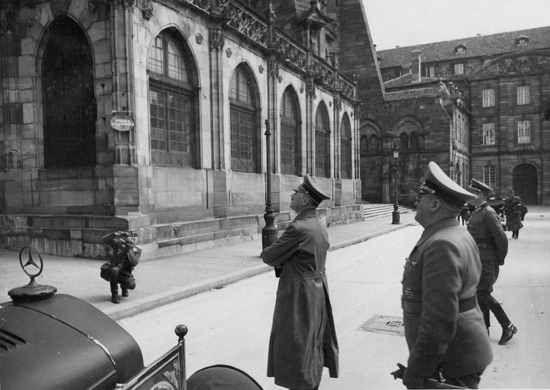 hitler in strasbourg