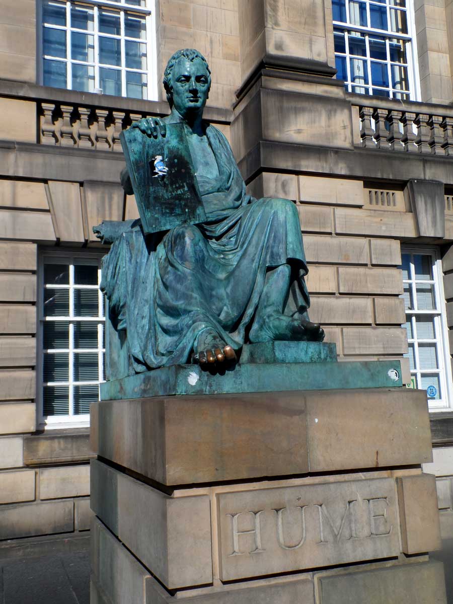 hume statue edinburgh