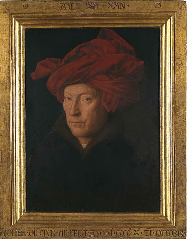 jan van eyck self portrait national gallery