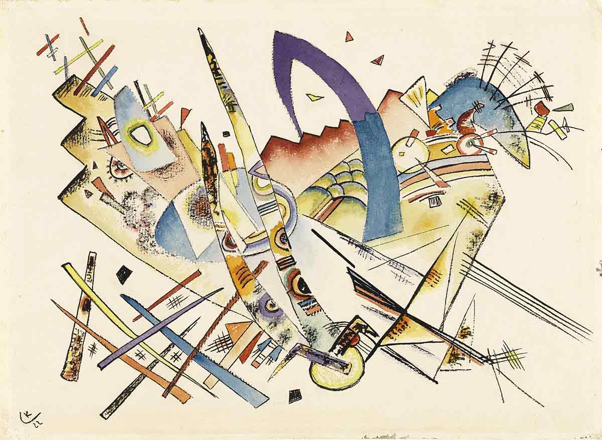 kandinsky untitled watercolor