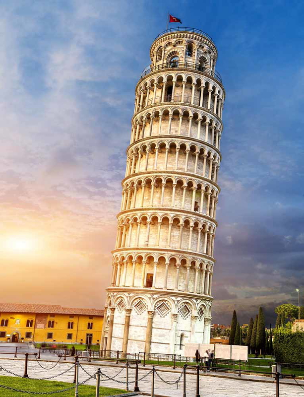 The Leaning Tower of Pisa today