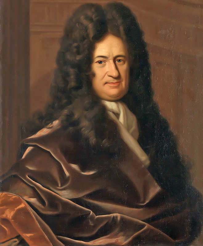 leibniz philosopher portrait 1695