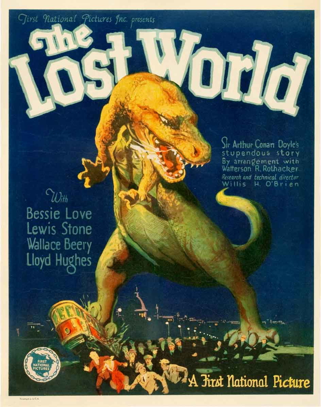 lost world arthur conan doyle movie poster
