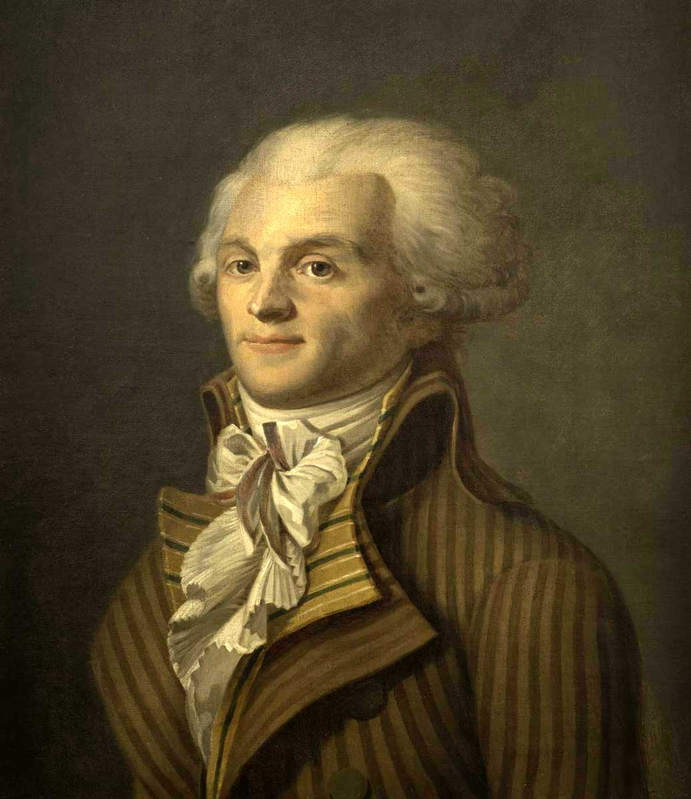 maximilien robespierre portrait 1790