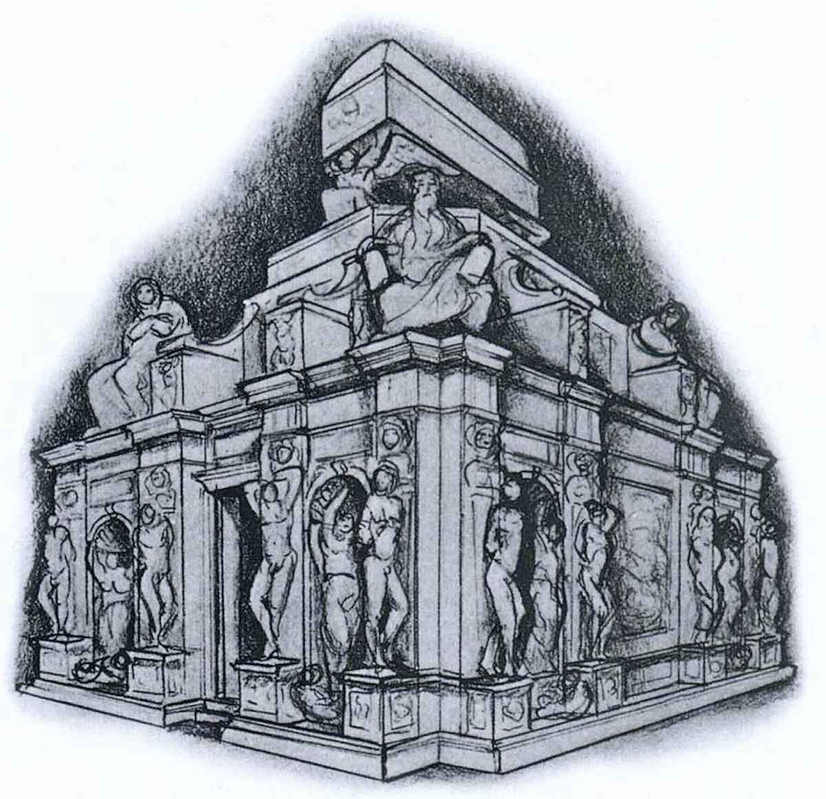 michelangelo tomb first project
