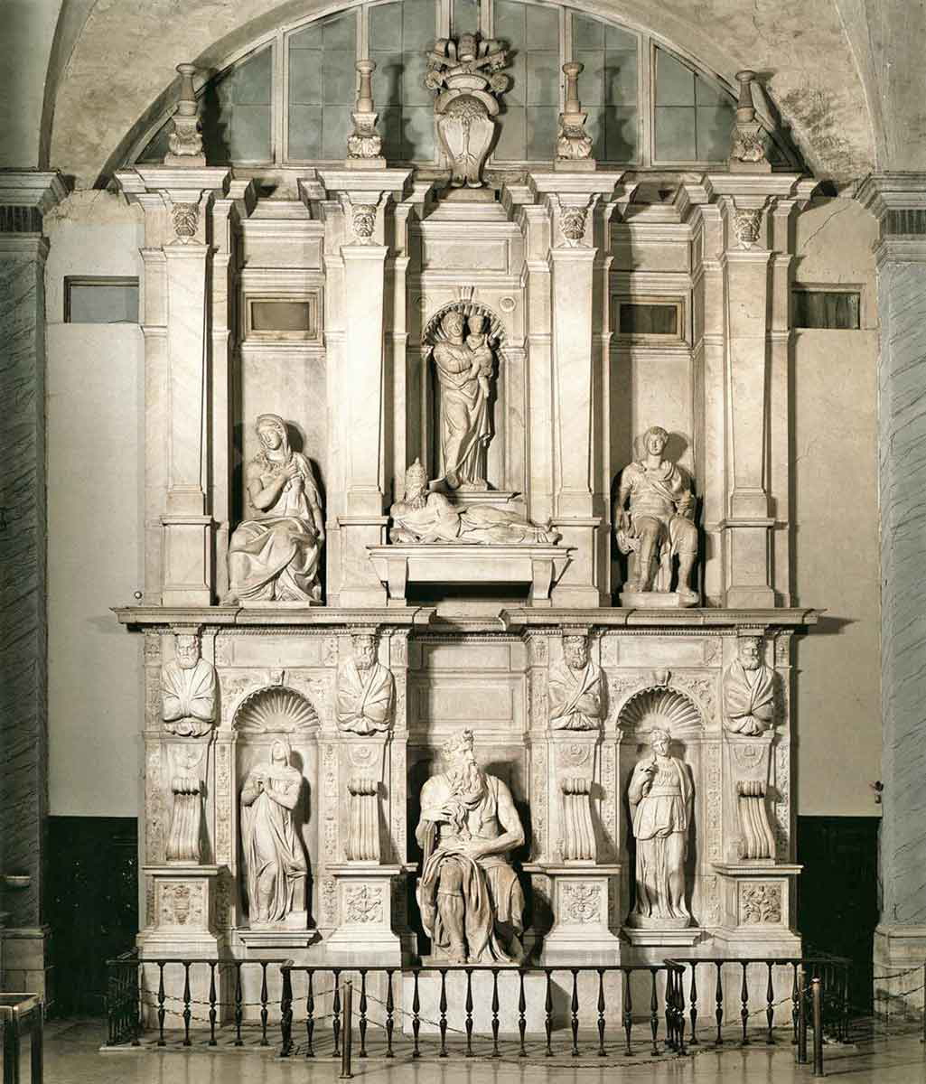 michelangelo tomb of julius ii