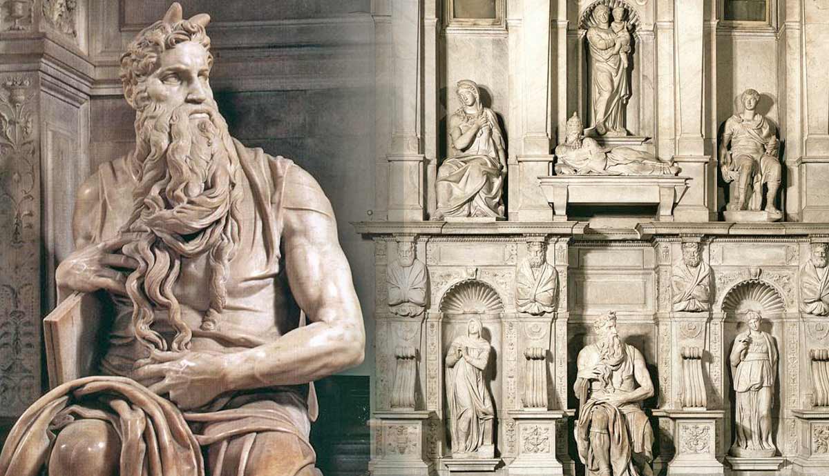 michelangelo tomb pope julius ii