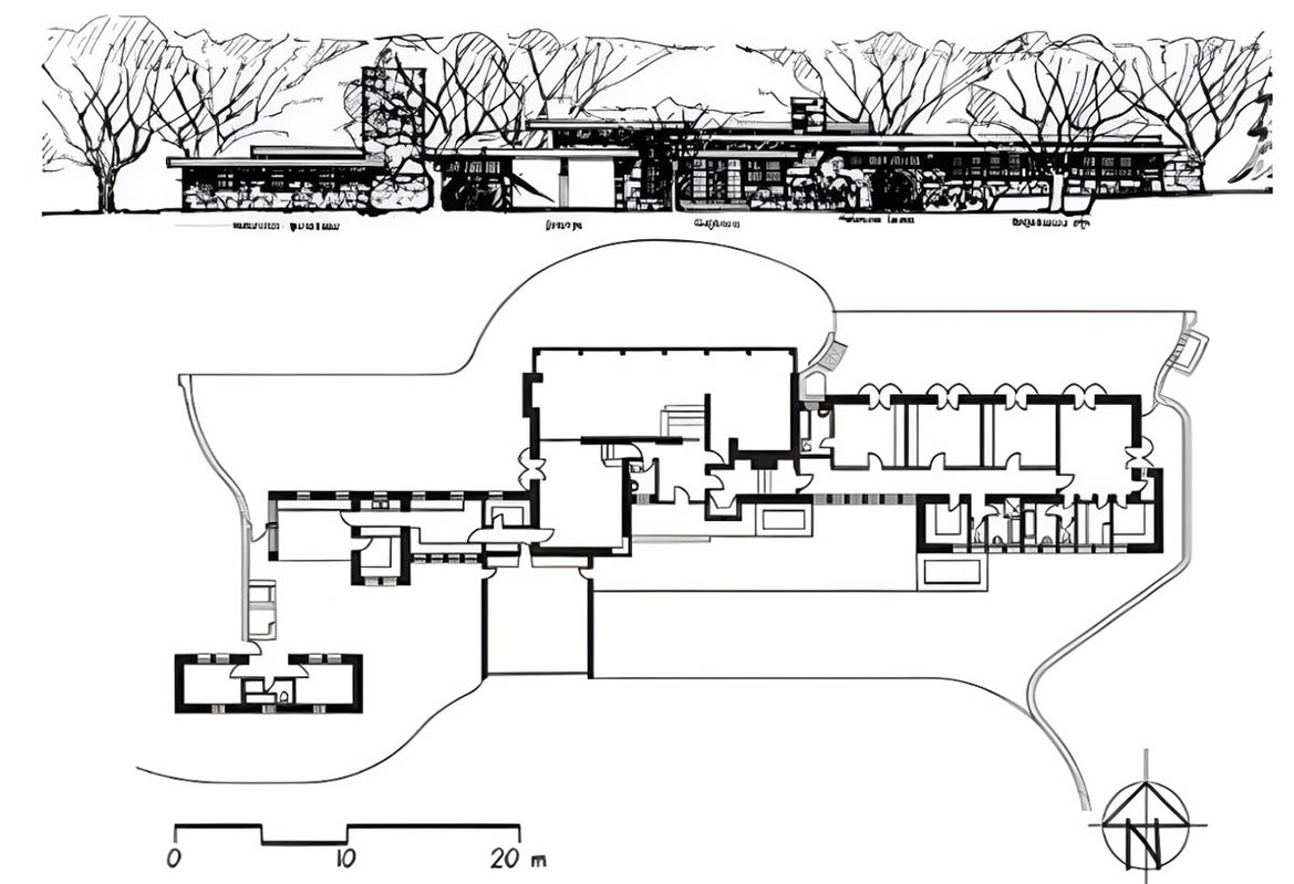modern movement house andersson norman eaton plan