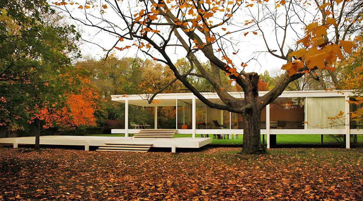 modern movement mies van der rohe farnsworth house