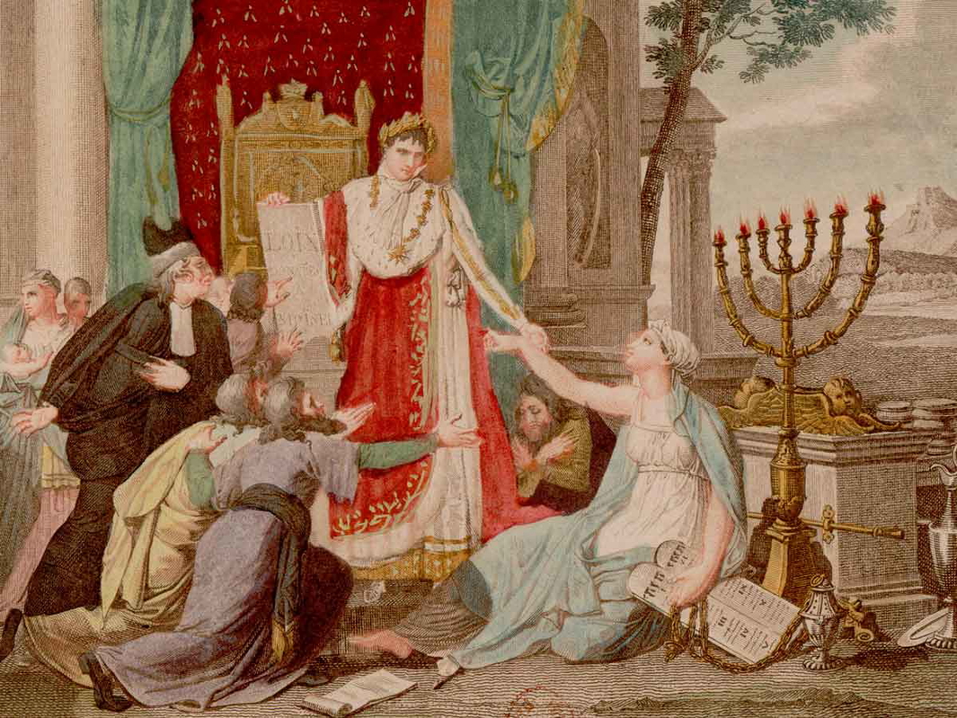 napoleon gives alsatian jews rights