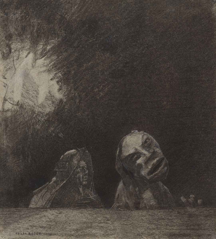 odilon redon quasimodo etching