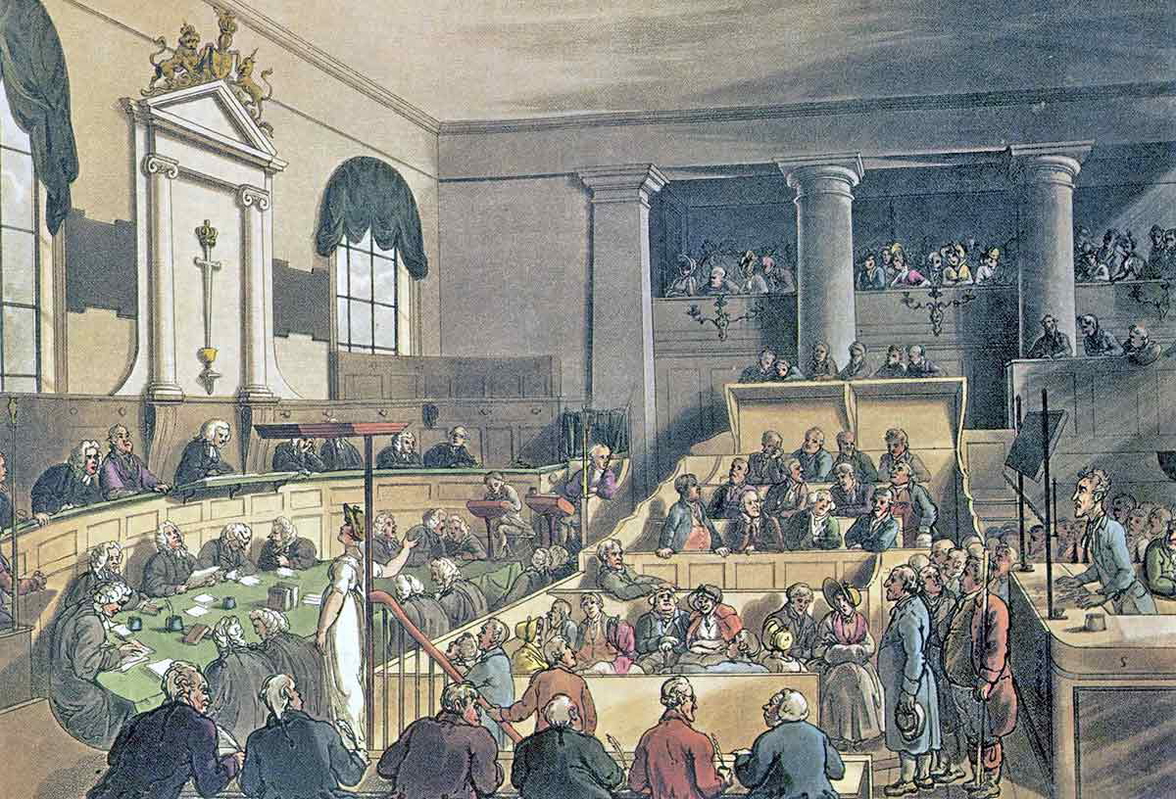 old bailey rowlandson pugin