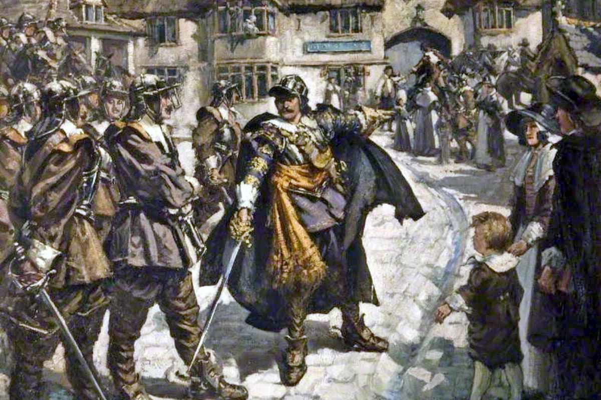 oliver cromwell battle worcester