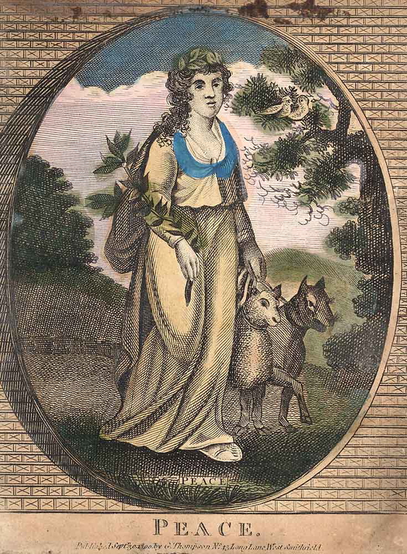 Peace British print 19th century