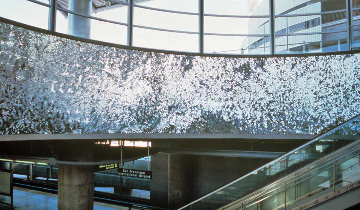 public art ned kahn wind portal