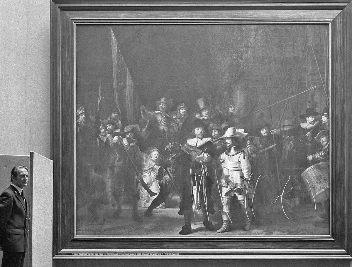 rembrandt night watch photo