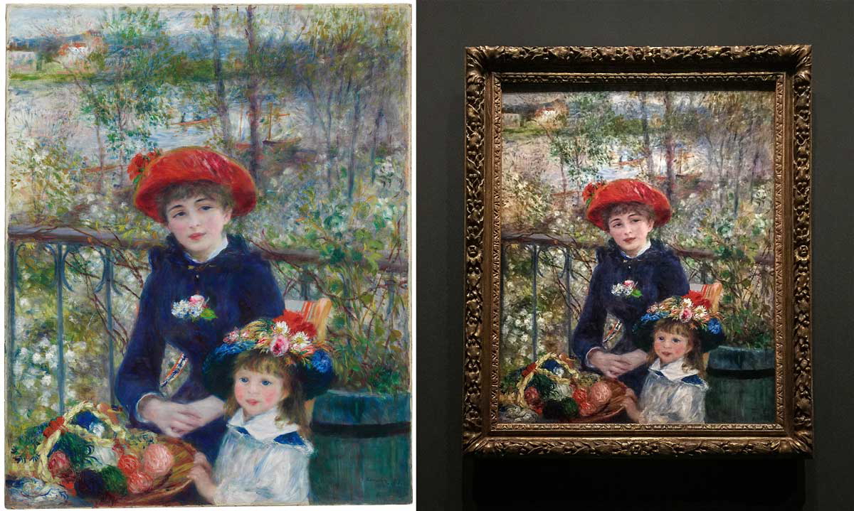 renoir sisters painting 1881
