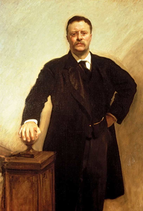 sargent portrait of roosevelt