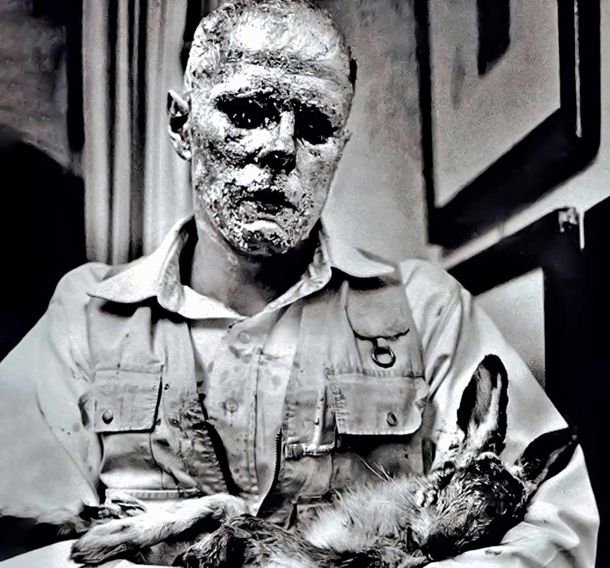 shamanism beuys dead hare photo