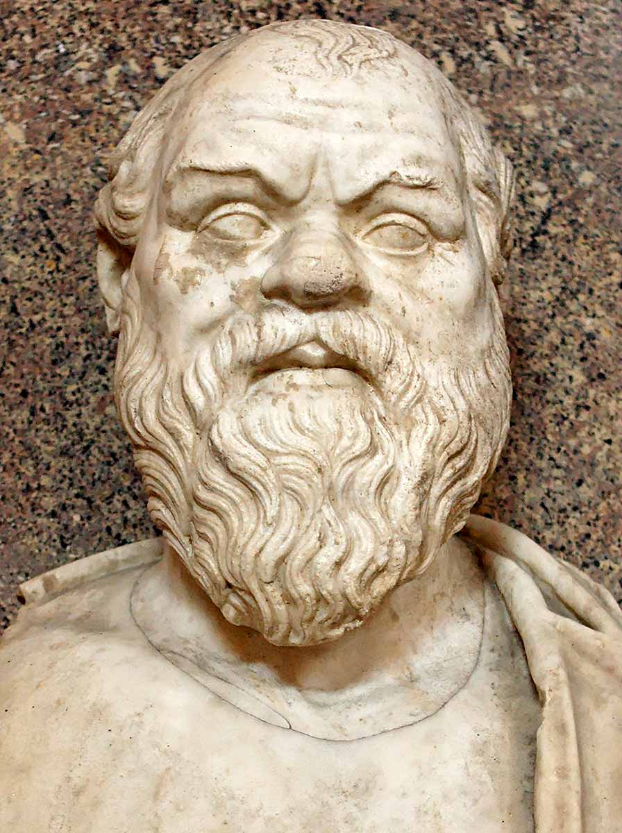 socrates bust pio clementino