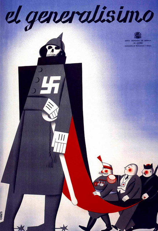 spanish civil war propaganda el generalisimo