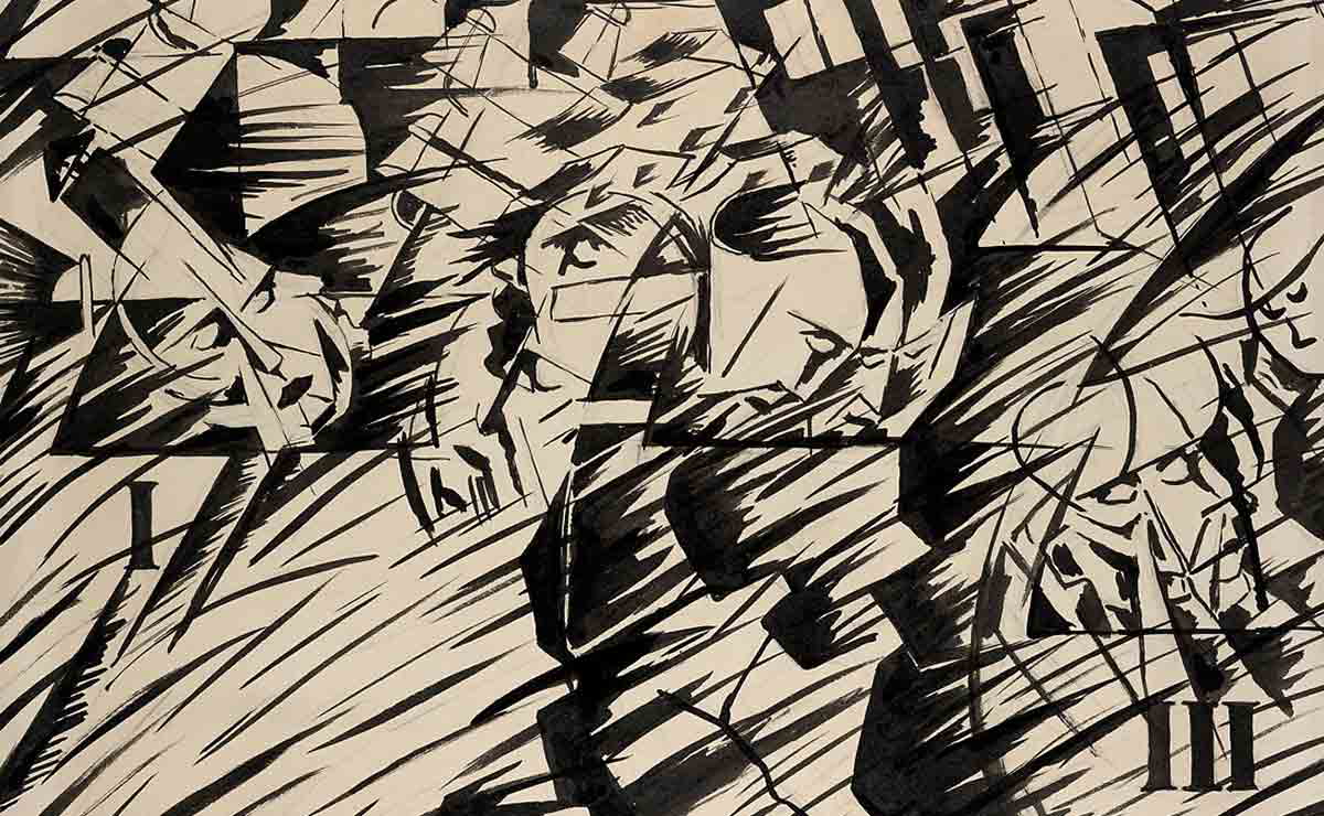 states mind boccioni