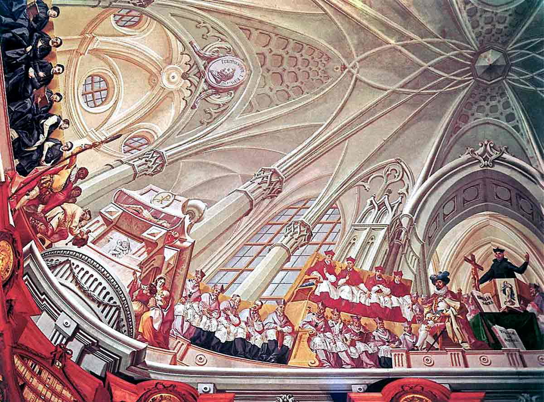 the council of trent fresco eger
