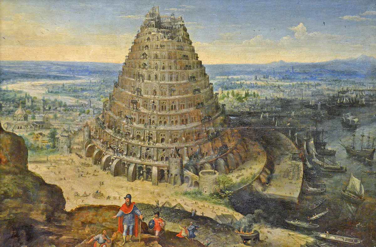 tower babel lucas van valckenborch 1594