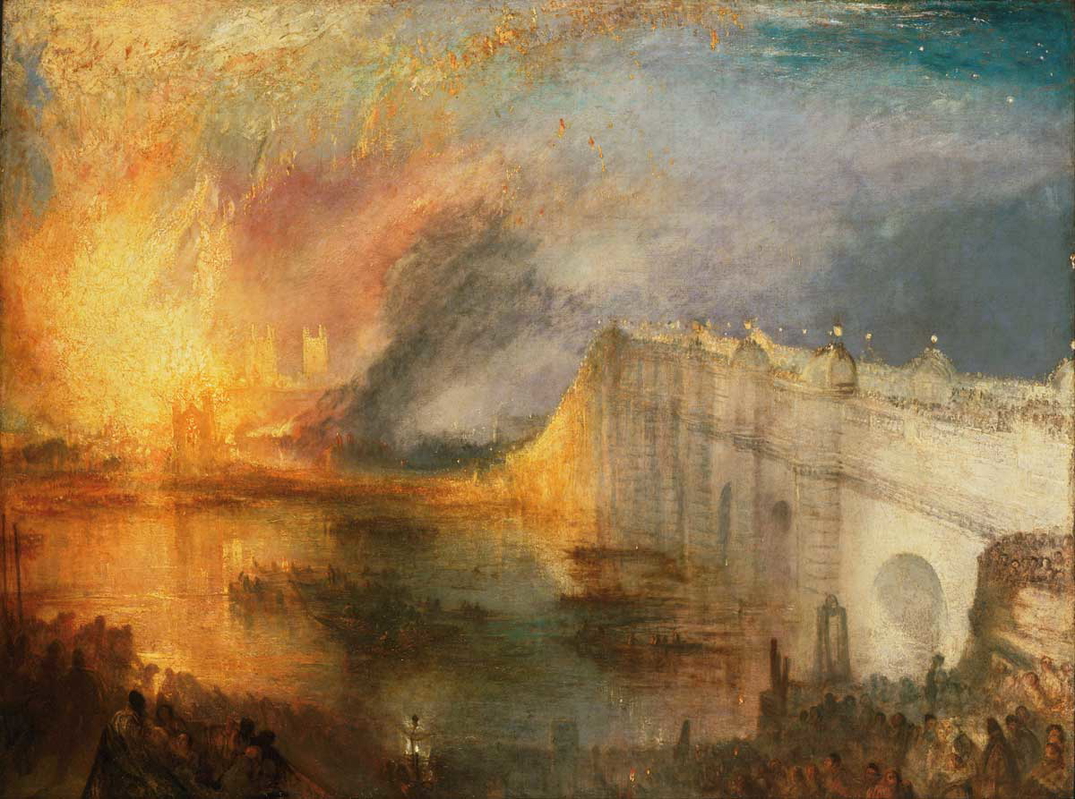 turner burning houses of lords and commons