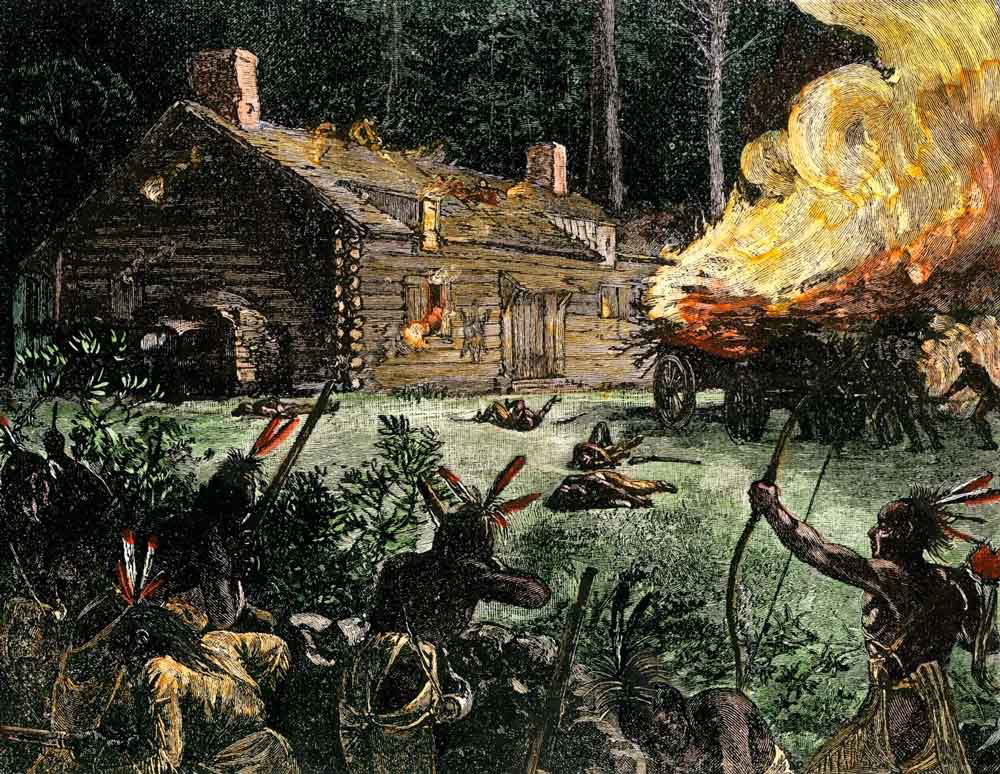 wampanoag cabin attack